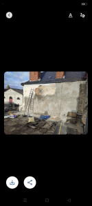 Photo de galerie - Rénovation de mur extérieur 