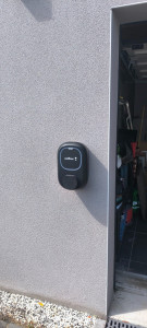 Photo de galerie - Pose de borne de recharge 7.2Kw