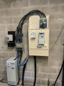 Photo de galerie - Installation électrique, zone industrielle de Torcy