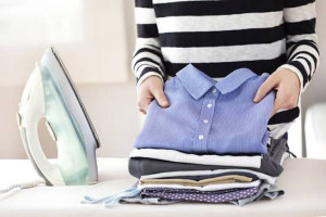 Photo de galerie - Repassage banette linge 