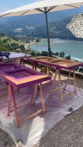 Photo de galerie - Peinture - Tapisserie