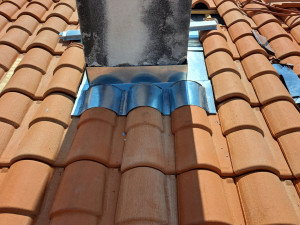 Photo de galerie - Zinc cheminée