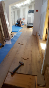Photo de galerie - Pose parquet