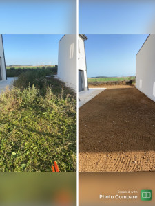 Photo de galerie - Engazonnement pour une maison neuve ✅