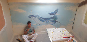 Photo de galerie - Peinture - Tapisserie