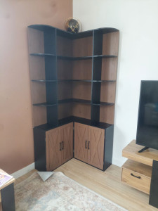 Photo de galerie - Montage d’une bibliothèque d’angle (2h30 de prestation)