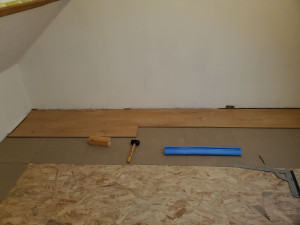 Photo de galerie - Pose de parquet - Revêtement de sol