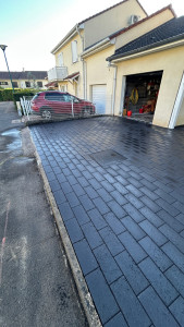 Photo de galerie - Pose de pavés 