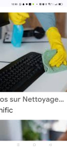 Photo de galerie - Nettoyage de bureaux 