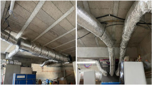 Photo de galerie - Aide à l’installation du système de chauffage avec pompe à chaleur et à air pulsée double flux 