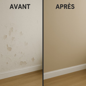 Photo de galerie - Mur abimer et a était refait 