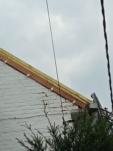 Photo de galerie - Charpente rénovation de rive à Mouvaux