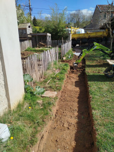 Photo de galerie - Terrassement chemin de maison