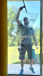 Photo de galerie - Nettoyage de vitres