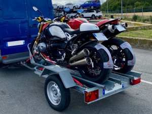 Photo de galerie - Transport de motos