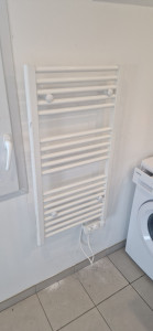 Photo de galerie - Installation sèche serviette