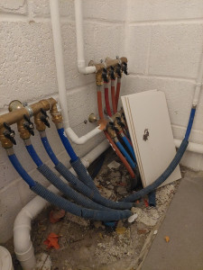 Photo de galerie - Réseaux eau sanitaire refais à neuf 