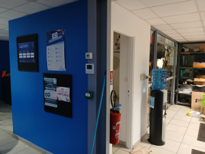 Photo de galerie - Peinture Bleue et Blanche