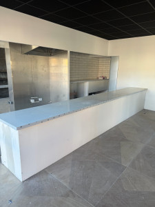 Photo de galerie - Pose de plan de travail et aménagement de cuisine