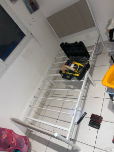 Photo de galerie - Montage d'un lit 