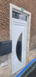 Photo de galerie - Remplacement porte d entree 