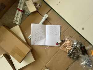 Photo de galerie - Montage de kit, meuble, plan, client, satisfait????