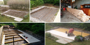 Photo de galerie - Démontage et réalisation dune nouvel terrasse 