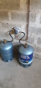 Photo de galerie - Rénovation/Remise aux normes raccordement gaz Butane. APRÈS 