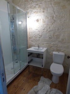 Photo de galerie - Rénovation complète : wc, douche et lavabo 