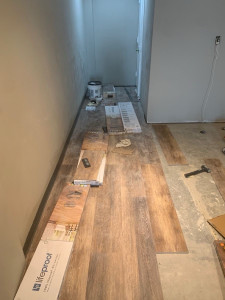 Photo de galerie - Pose de parquet - Revêtement de sol
