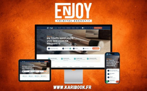 Photo de galerie - Création d'une plateforme de réservation en ligne, www.karibook.fr