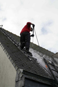 Photo de galerie - Nettoyage de la toiture 