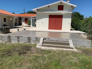 Photo de galerie - Terrasse Beton