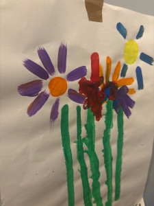 Photo de galerie - Activités peinture avec les enfants 