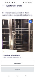 Photo de galerie - Carrelage salle de bain 