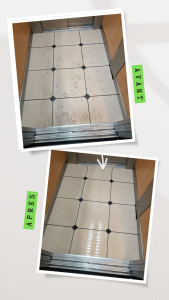 Photo de galerie - Nettoyage de l'ascenseur d'une copropriété 