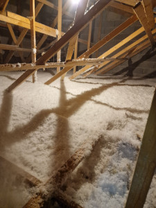 Photo de galerie - Isolation par Soufflage