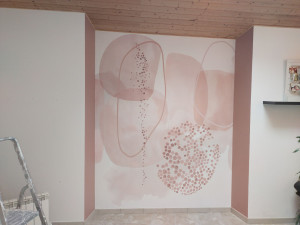 Photo de galerie - Pose tapisserie (fresque panoramique)