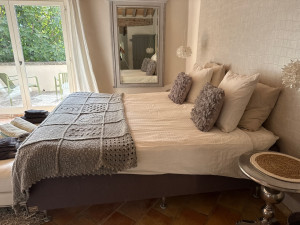 Photo de galerie - Lit chambre location vacances 