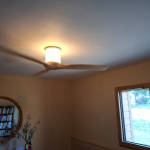 Photo de galerie - Installation d'un ventilateur 