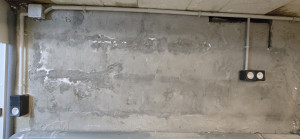 Photo de galerie - Installation prise sous tube IRL dans un sous-sol 