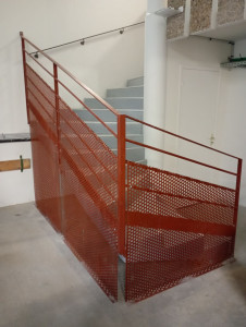 Photo de galerie - Garde corps sur mesure 