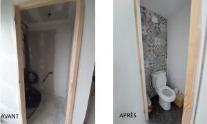 Photo de galerie - Rénovation toilette