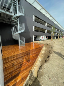 Photo de galerie - Création d’une terrasse en bois  