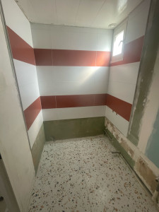 Photo de galerie - Faïence Murale et carrelage Sol salle de bain après 