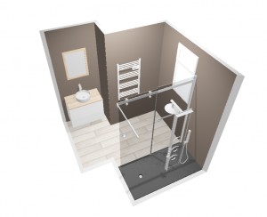 Photo de galerie - Création de pièces pour devis salle de bain