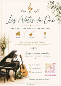 Photo de galerie - Disponible pour joueur à vos mariages, religieuses ou laïques, cérémonies 