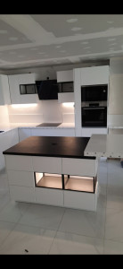 Photo de galerie - Jai réalisé cuisine sur mesure plomberie et électricité 