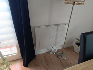 Photo de galerie - Pose de radiateur électrique 