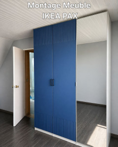 Photo de galerie - Montage Ikea PAX